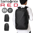 【3/30限定★全商品ポイント10倍】 サムソナイト レッド リュック バイアススタイル2 スリールームパック Samsonite B4 A4 メンズ ビジネスリュック サムソナイトレッド 通勤 通学 ブランド ビジネス カジュアル 大容量 おしゃれ 139859