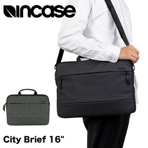 Incase インケース ビジネスバッグ City Brief 16" 正規品 ブリーフケース ビジネスバック A4 メンズ レディース PCバッグ パソコン収納 MacBook収納 シティブリーフ16