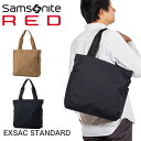 【5/10限定★エントリーで最大P40倍】 サムソナイト レッド トートバッグ Samsonite RED エクスサック スタンダード メンズ レディース 大容...