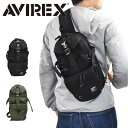 【6/25限定★エントリーで最大P39倍】 AVIREX ボディバッグ メンズ レディース 大容量 B5 アビレックス イーグル バッグ ショルダーバッグ アヴ...