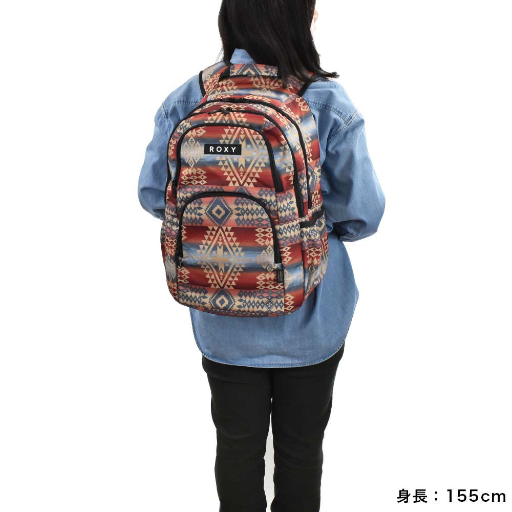 【ポイント最大33倍 | 9/10まで】 ロキシー リュック ROXY 25L B4 ペンドルトン PENDLETON 2気室 通学 リュックサック バックパック レディース 中学生 高校生 女子高生 女の子 女子 通学リュック スクール かわいい RBG214011