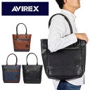 【4/30限定★全商品ポイント10倍】 AVIREX アビレックス トートバッグ メンズ 合皮 肩掛けカバン トートバッグ トート 大容量 大きめ アヴィレックス AX5005