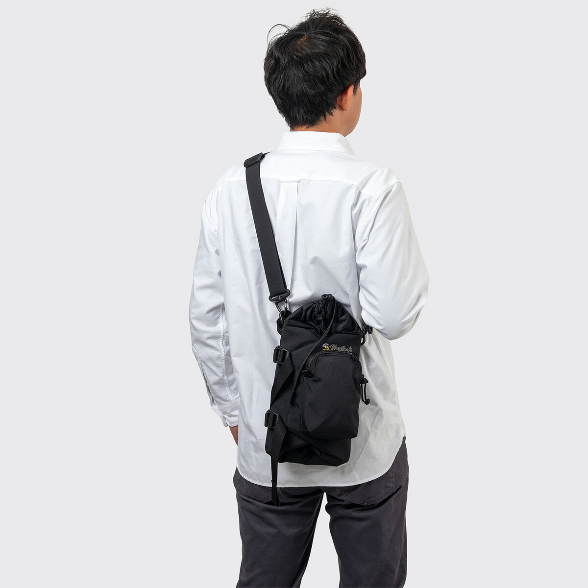 【正規取扱店】 マスターピース ショルダーバッグ Hugsack ドローストリングショルダーバッグM 容量拡張 メンズ ブランド おしゃれ カジュアル ナイロン 評判 人気 おすすめ 日本製 master piece 03233 kaban-aiwa-10007493 カバン専門店 Baracca サンプル画像2