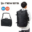 ニューエラ ビジネスバッグ 3WAY 大容量 大きめ 出張 NEW ERA ブラック スリーウェイ トラベルバッグ 33L ビジネスリュック カジュアル 私服 スーツ リュックサック 通勤 通勤リュック メンズ レディース NEWERA 14521377