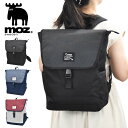 【3/30限定★全商品ポイント10倍】 moz リュック モズ かぶせ型 バッグ レディース リュック B4 17L 大きめ リュックサック マザーズリュック マザーズバッグ ママバッグ ママリュック 大人 ブランド 大容量 軽量 軽い 背面ファスナー 通勤 通学 ZZEI-12