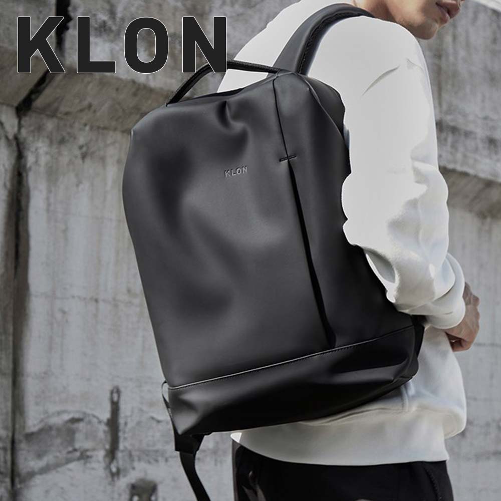  KLON リュック クローン メンズ レディース MATTE COATED RUCK SACK-BOD 16L バックパック リュックサック 通学 通勤 撥水 おしゃれ ブラック 黒 モノトーン