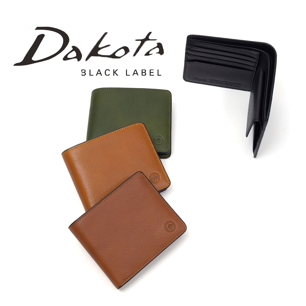 ダコタ Dakota 財布 二つ折り メンズ エティカ 二つ折り財布 本革 レザー 2つ折り財布 ブランド シンプル 男性 プレゼント Dakota BLACK LABEL ダコタブラックレーベル 620320