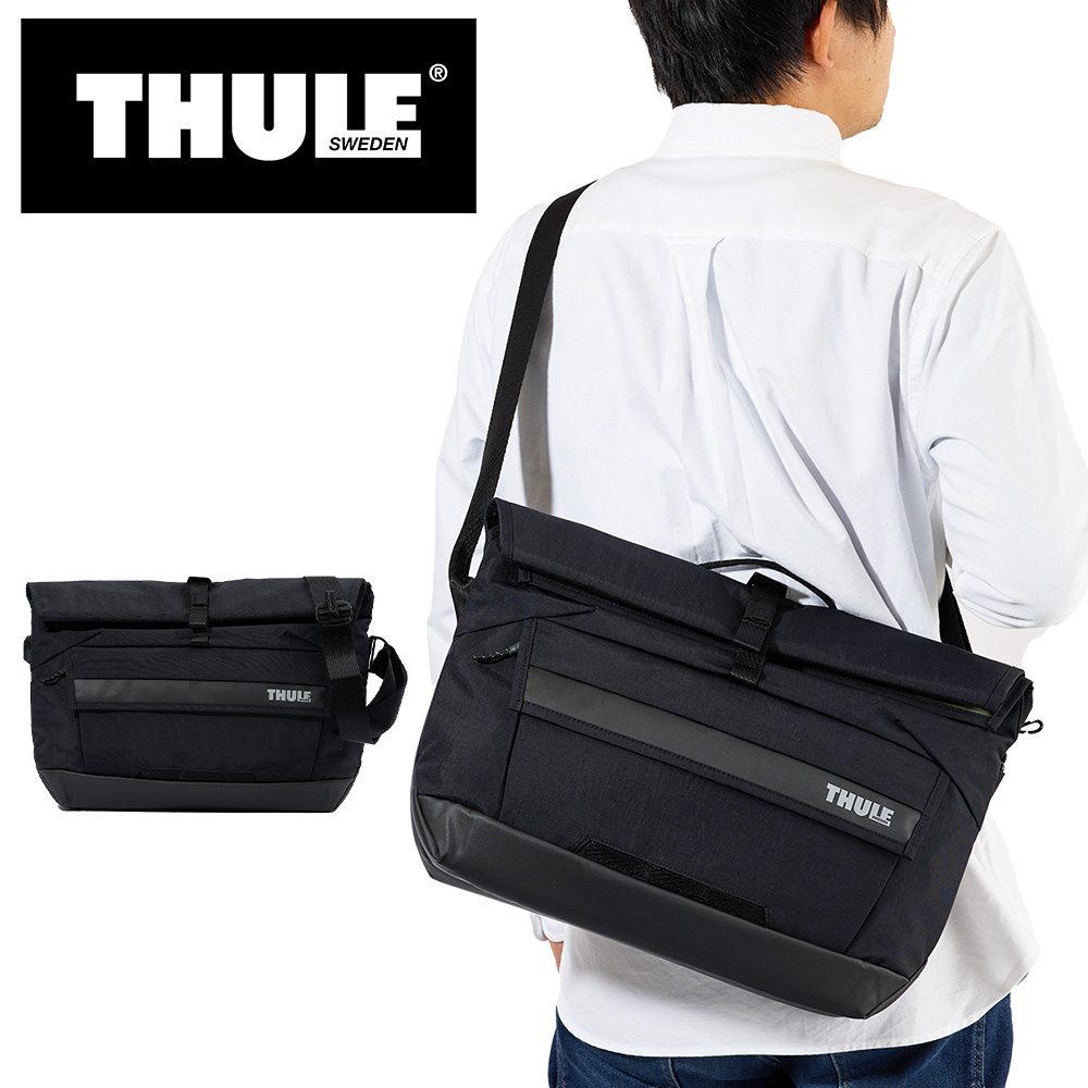 【5/20限定★全商品ポイント10倍】 Thule ショルダーバッグ スーリー Paramount Crossbody 14L メンズ レディース ブランド ショルダーバッグ メッセンジャーバッグ PC収納 パソコン収納 14インチ 大容量 大きめ メンズ レディース 正規品 3205007