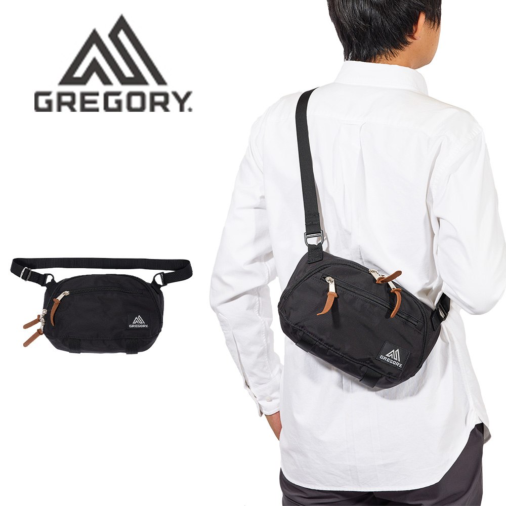   グレゴリー ショルダーバッグ GREGORY 3L トランスファーショルダーM V2 メンズ レディース ショルダーバック ショルダー ブランド 斜めがけ 斜め掛け 大人 おすすめ おしゃれ 人気 ブラック