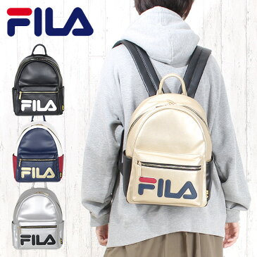 リュック レディース 小さめ【7596】FILA フィラ クリスタルシリーズ デイパック リュックサック ミニリュック 通学 女の子 女子 女性 レディース おしゃれ 中学生 高校生 大学生 大人 旅行 修学旅行 お出かけ ショッピング