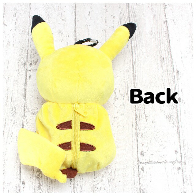 ぬいぐるみポーチ [ps-0014]ポケットモンスター カラビナ付きぬいぐるみポーチ ピカチュウ イーブイ pokemon ポケモン グッズ ぬいぐるみ 保育園 幼稚園 幼児 小学生 こども 子供 キッズ 女の子 男の子 女児 男児 女子 男子