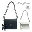 ショルダーバッグ 女の子 キッズ 子供 小学生 かわいい おしゃれ ポシェット mha-520 Merry Crown メリークラウン ドットハート かぶせショルダーSS ショルダーバッグ 斜め掛け B6サイズ対応 ガールズ 女子 小学校 低学年 高学年 旅行 修学旅行 ブラック シルバー 黒 銀