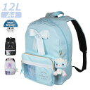 キッズ 女の子 リュック かわいい anilet ハンブンクリア リュックサック 12L mas-614 撥水 A4 小学校 低学年 可愛い デイパック 誕生日...