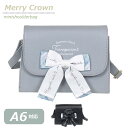 【ラッピング袋無料】ショルダーバッグ 斜めがけ 小学生 女の子 Merry Crown クアンクモデレート かぶせショルダー ss mba-520 かわいい ポ...