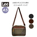 ショルダーバッグ 斜めがけバッグ メンズ Lee リー FULL ショルダーバッグ 320-3282 A5サイズ バッグ ブランド メンズバッグ 斜め掛け バック 大学生 男子 男性用 黒 茶色 緑 通勤 通学 旅行 ショルダーバック メンズバッグ 誕生日 クリスマス プレゼント(4)