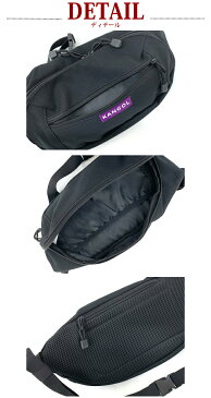 【ラッピング袋無料】ウエストポーチ レディース おしゃれ KANGOL カンゴール Hello ウエストポーチ 250-1256 バッグ メンズ レディース 男女兼用 黒 ブラック 人気 軽量 高校生 中学生 小学生 ウェスト ボディバッグ ボディーバッグ 誕生日 母の日