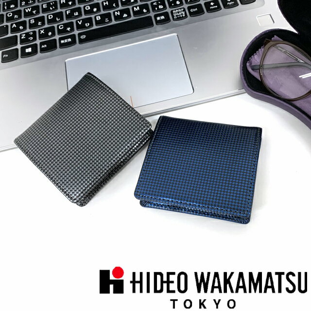 小銭入れ メンズ HIDEO WAKAMATSU ヒデオワカマツ ロックシリーズ 小銭入れ 85-81340 ボックス型 財布 ..