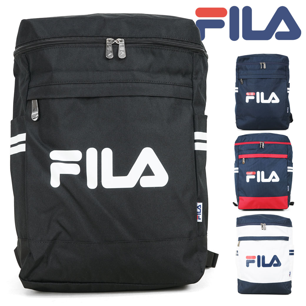 【全品クーポン＆キャッシュレス5％対象】リュック バックパック メンズ FILA フィラ スターリッシュ A4 28L 通学 高校生 通勤 デイパック レディース リュックサック ロゴ 大容量 かわいい バッグ メンズバッグ ブランド プレゼント 鞄 かばん カバン bag （7495） men's