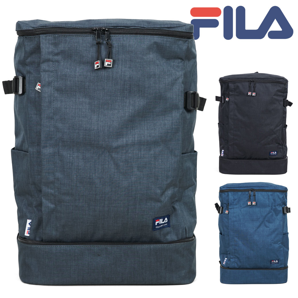 【全品クーポン＆キャッシュレス5％対象】リュック バックパック メンズ FILA フィラ プリモ B4 29L 通学 高校生 通勤 出張 デイパック レディース リュックサック 靴収納 大容量 バッグ メンズバッグ ブランド プレゼント 鞄 かばん カバン bag （7528） men's