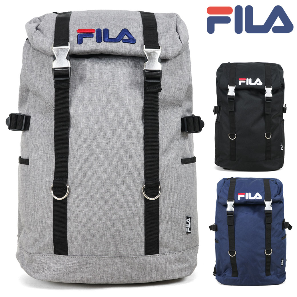 リュック バックパック メンズ FILA フィラ ラウンド B4 20L 通学 高校生 通勤 出張 デイパック スクールバッグ レディース リュックサック 部活 大容量 バッグ メンズバッグ ブランド プレゼント 鞄 かばん カバン bag （7557） men's