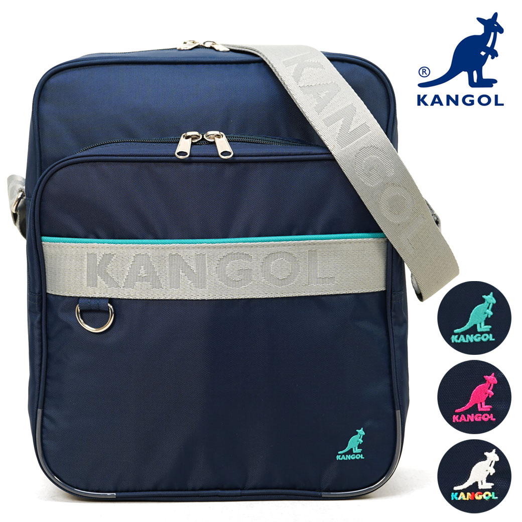 ショルダーバッグ メンズ レディース ブランド KANGOL カンゴール スクールSD A4 スクールバッグ 横浜型 横浜バッグ 女子 中学生 高校生 女子高生 サブバッグ 斜めがけ バッグ 縦型 軽量 メンズ バッグ 海外旅行バッグ