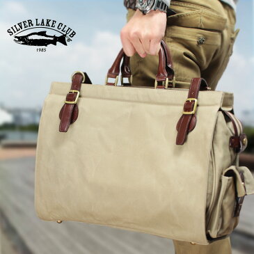ボストンバッグ メンズ ボストン SILVER LAKE CLUB シルバーレイククラブ 帆布 はんぷ 革付属コンビ 帆布 2WAY ショルダーバッグ ショルダー付 日本製 撥水 メンズバッグ ブランド プレゼント 鞄 かばん カバン bag 通勤バッグ 送料無料 men's 旅行