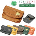 TOKISADA トキサダ The World ザ・ワールド コインケース メンズ 財布 メンズ 小銭入れ メンズ ブランド メンズ コインケース 本革 レザー...