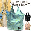 【メール便】ピーターラビット 折りたたみエコバッグMサイズ 0617 エコバック Peter Rabbit グッズ 雑貨 ショッピングバッグ お買い物バッグ 撥水加工 うさぎ スーパー コンビニ 畳める