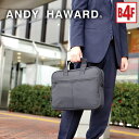 【送料無料】ブリーフケース メンズ シングル マイクロファイバー ビジカジ B4F 40cm ANDY HAWARD 26527 頑丈ビジネス カジュアル ショ...