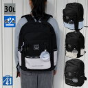 【21日9:59まで5%OFFクーポン FASHION SPECIAL FAIR】リュック 30L A4 B4 リュックサック 通学リュック スクールリュック 大きめ 撥水 軽い かわいい 15インチPC 中学生 高校生 大容量 女子 レディース メンズ デイパック バックパック ロゴテープ リュック MRL01