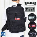 リュック 31L A4 B4 リュックサック 通学リュック ブランド 通勤リュック THRASHER スラッシャー 高校生 ビジネスリュック スクエアリュック ...