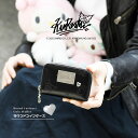 コインケース ラウンドファスナー マチあり2室 小銭入れ ミニ財布 ラウンド型 コンパクトウォレット サンリオ クロミ KUROMI クロミブラック KUROMIES クロミちゃんグッズ 本革 レザー 牛革 型押し レディース カワイイ キャラクター財布 Sanrio プレゼント【送料無料】