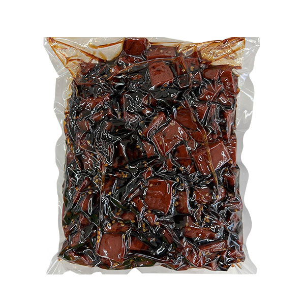 昆布漬辛子めんたいの「かば田」の業務用 まぐろ昆布 1kg (510513) 明太子 かば田 九州 北九州 お取り寄せ グルメ おつまみ ご飯のお供｜アングル2