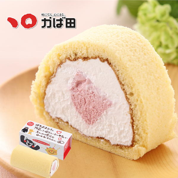 ロールケーキ 博多 あまおう博多あまおうと阿蘇小国ジャージー牛乳の贅沢ロールケーキ／ 九州 福岡 お取り寄せ グルメ ギフト 母の日 父の日のサムネイル