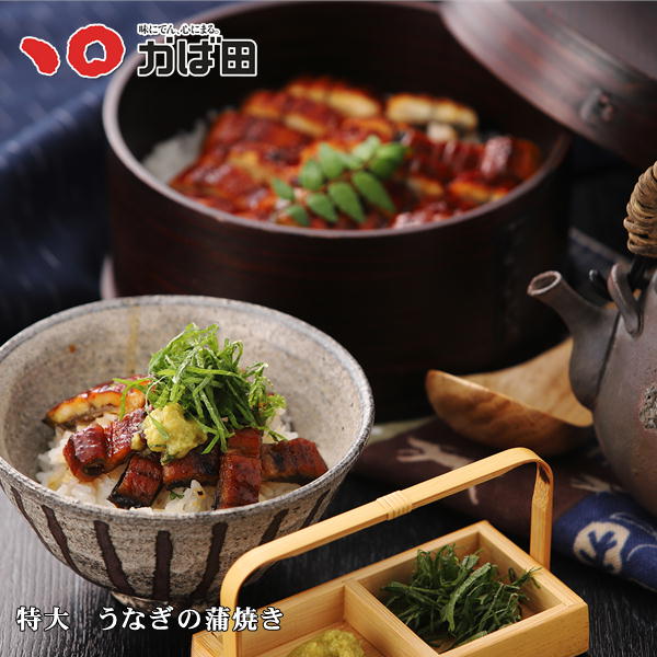 うなぎ 鰻 国産 特大 うなぎの蒲焼(タレ付) 1尾(約200g)( かば田 明太子 九州 グルメ お取り寄せ ご飯のお供 おつまみ )