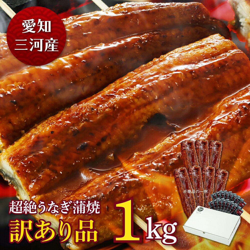 愛知三河産 超絶うなぎ蒲焼 訳あり品（1kg）8人前うなぎ 蒲焼き お得 食べ物 家庭用 鰻 ウナギ 蒲焼 国産 国内産 グ…