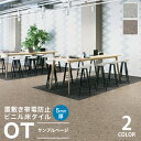 【サンプル専用ページ】 サンゲツ フロアタイル チェッポ 置敷き帯電防止ビニル床タイル OT （カットサンプル）