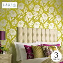 yz Aǎ CMX ԕ  GKX z ̂Ȃǎ 1838 WALLCOVERINGS/1838EH[JoOX (52cm~10m/[) 1602-106-01 S3F zCg u[ CG[ NX DIY tH[ m1[Pʁn