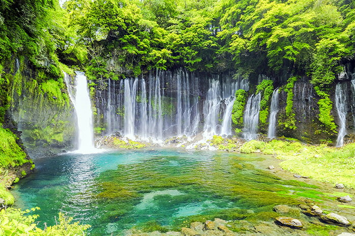 【オーダー壁紙】 壁紙 写真 川 渓流 滝 おしゃれ 自然 涼しい 爽やか 貼りやすい ...
