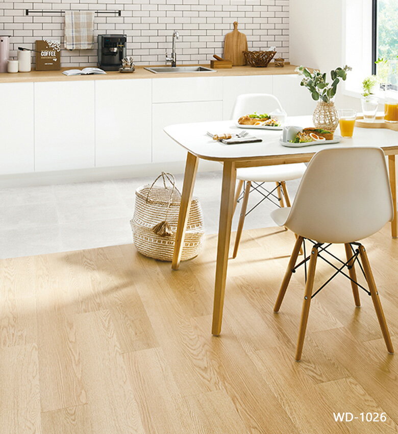 【送料無料】サンゲツ フロアタイル FLOOR TILE 2021-2023 WOOD ウッド 木目 スピンオークWD-1024-W～WD-1035-W【1ケース単位での販売】 2