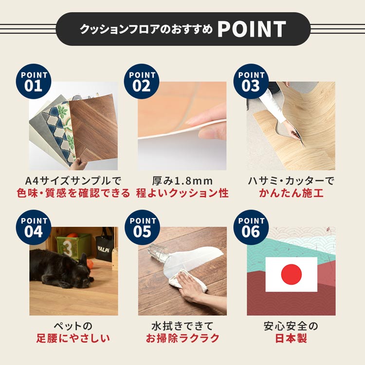 【最大25％クーポン配布中】 クッションフロア タイル サンプル パターン ハニカム ブルー HM1116 HM12177 HM12179 おしゃれ 人気 リフォーム 床シート フロアシート マット DIY kabegamiyahonpo-10139033 壁紙屋本舗・カベガミヤホンポ サンプル画像2