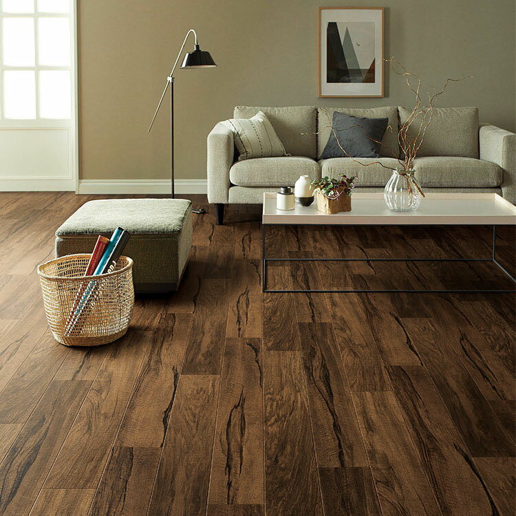 【最大5000円引きクーポン配布中！12/19(木)20:00-12/26(木)1:59】 [住宅用クッションフロア　ダークな木目 (1m単位で販売)HM-4044]※ ご注文時は1mを「1」として数量欄に入力してください。 シシリーウッド