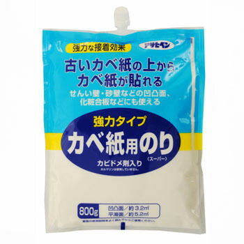 強力タイプカベ紙用のり800g No.774 アサヒペン 壁紙屋本舗