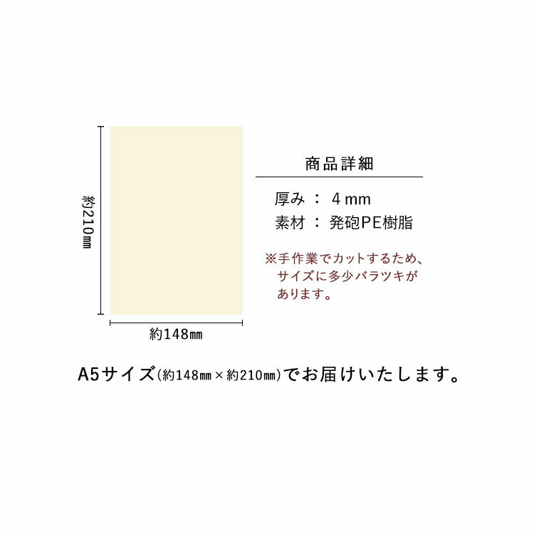 【サンプル専用】床の 防音シート クッションフロア や カーペット の 下地 に 防滑 防音 カットサンプル メール便OKサンプル