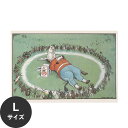 水だけで何度も貼れるはがせる アートポスター 賃貸OK のり付き Hattan Art Poster ハッタンアートポスター He rested in a Borax ring to keep the bugs away / HP-00047 Lサイズ(90cm×60cm) 砂壁 に 貼れる 壁紙ポスター 壁紙屋本舗