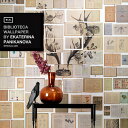 輸入壁紙 オランダ製 NLXL / BIBLIOTECA WALLPAPER BY EKATERINA PANIKANOVA / EKA-02 【3パネルセット】（1セット(146.1cm×330cm)単位で販売）フリース(不織布)【海外取り寄せ商品】