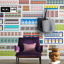 【あす楽対応】輸入壁紙 オランダ製 NLXL LAB SUPERMARKET WALLPAPER BY PAOLA NAVONE / PNO-09（1ロール(48.7cm×10m)単位で販売）フリース(不織布)【国内在庫】【あす楽対応】