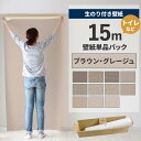 【全品対象クーポン配布中】 壁紙 のり付き 15m パック 壁紙の上から貼れる ブラウン グレージュ 織物調 石目 アクセントクロス シンプル 無地 簡単 張り替え 初心者 DIY サンゲツ ルノン 国産壁紙 トイレ リフォーム 壁紙屋本舗