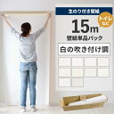 【全品対象クーポン配布中】 壁紙 のり付き 15m パック 壁紙の上から貼れる 白の吹き付け調 白 ホワイト シンプル 無地 簡単 張り替え 初心者 DIY サンゲツ SP 国産壁紙 トイレ リフォーム 壁紙屋本舗