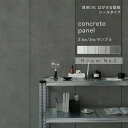 【全品対象クーポン配布中】『今ならスムーサー付き』はがせる シール 壁紙 クロス 賃貸 2.5m 3m サンプル コンクリート パネル セメント 柄 おしゃれ ...
